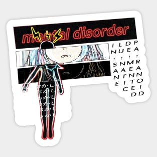 MENTAL DISORDER V2 Sticker